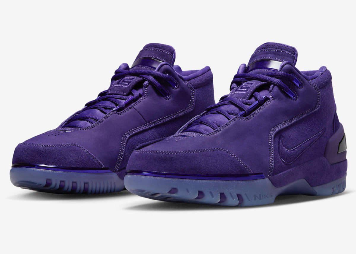 Court purple/black-white Mens Size 7.5 ( Euro 40.5)