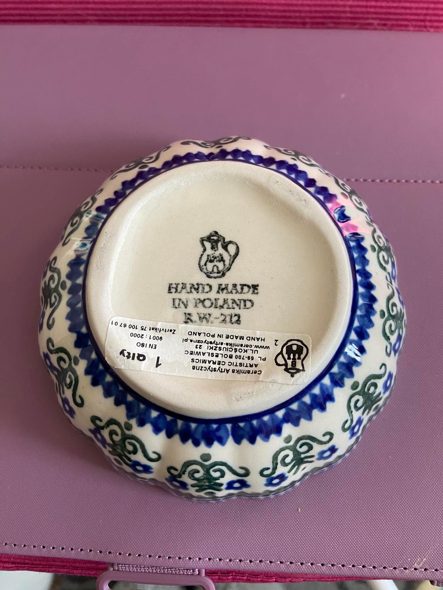 Meet Master Signature Artist Teresa Liana and her Polish Pottery