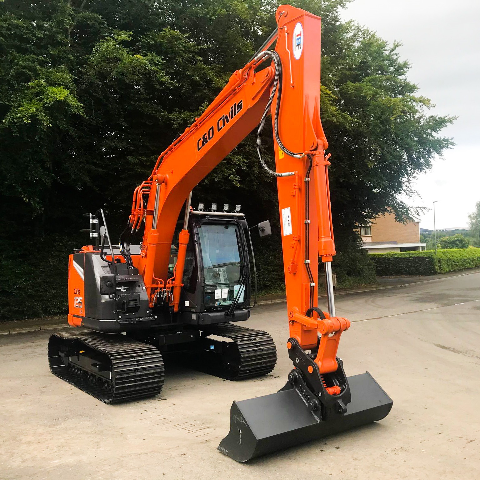 👀CHECK OUT ANDY RANKIN'S NEW HITACHI ZX135US-7B Andy Rankin