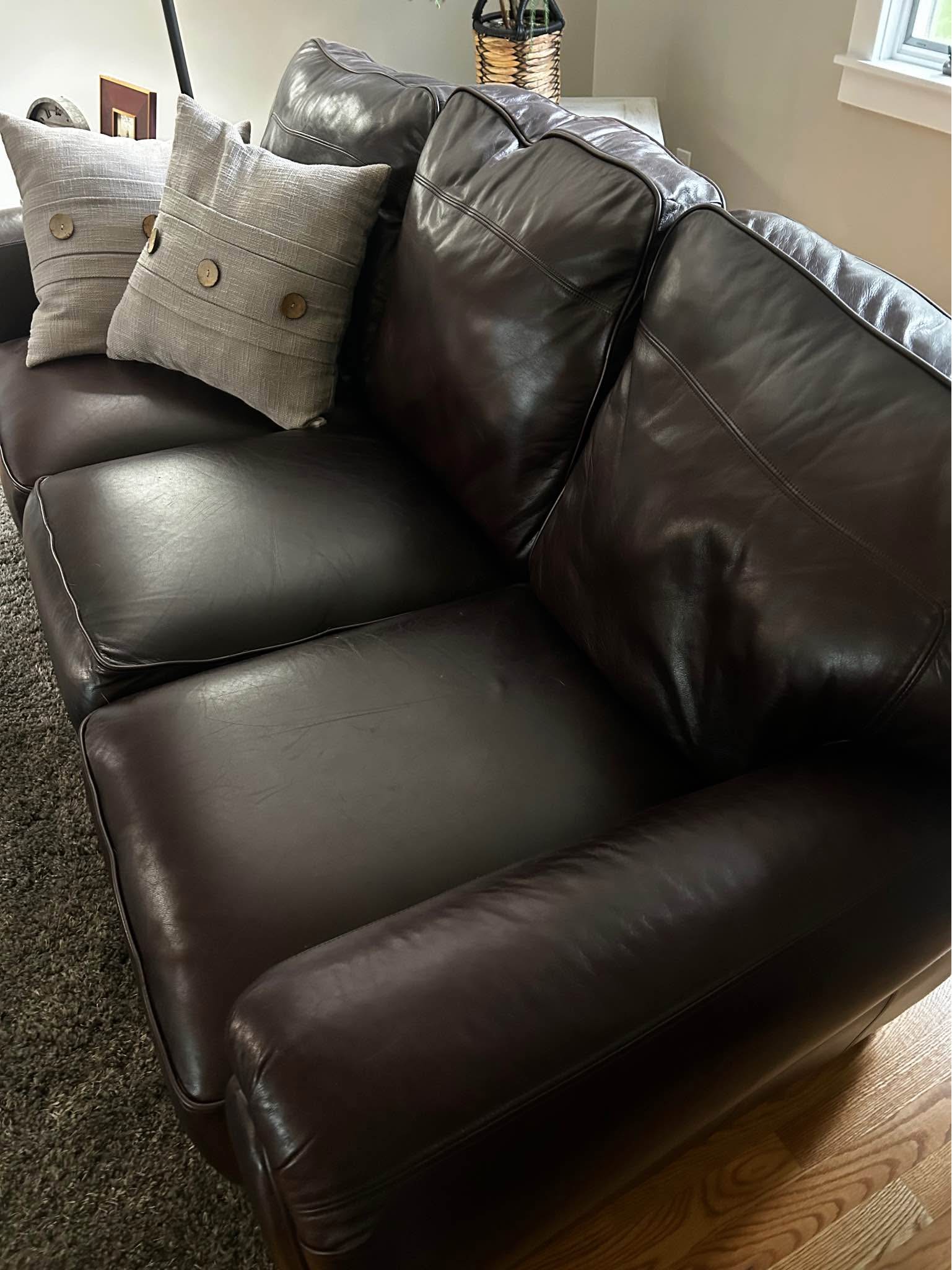 Leather Eddie Bauer Couch - Sofas, Loveseats &amp; Sectionals - Eau Claire ...