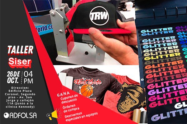 Se Parte De Nuestro Taller Siser El 26 Materiales