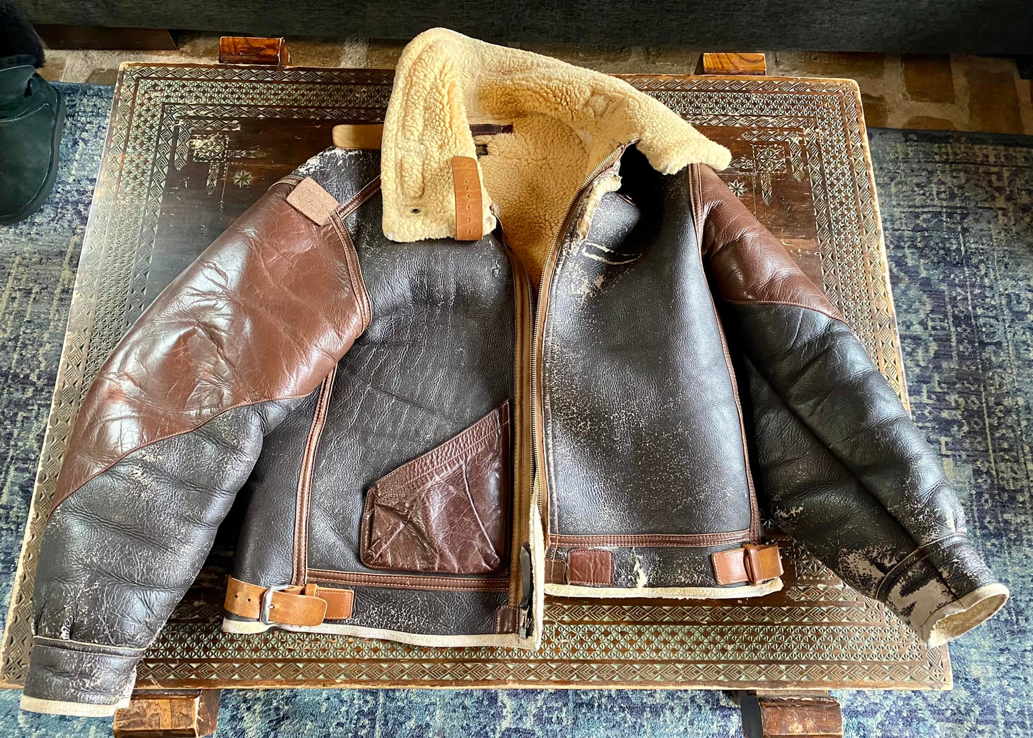 Eastman B3 leather jacket repair and maintenance options