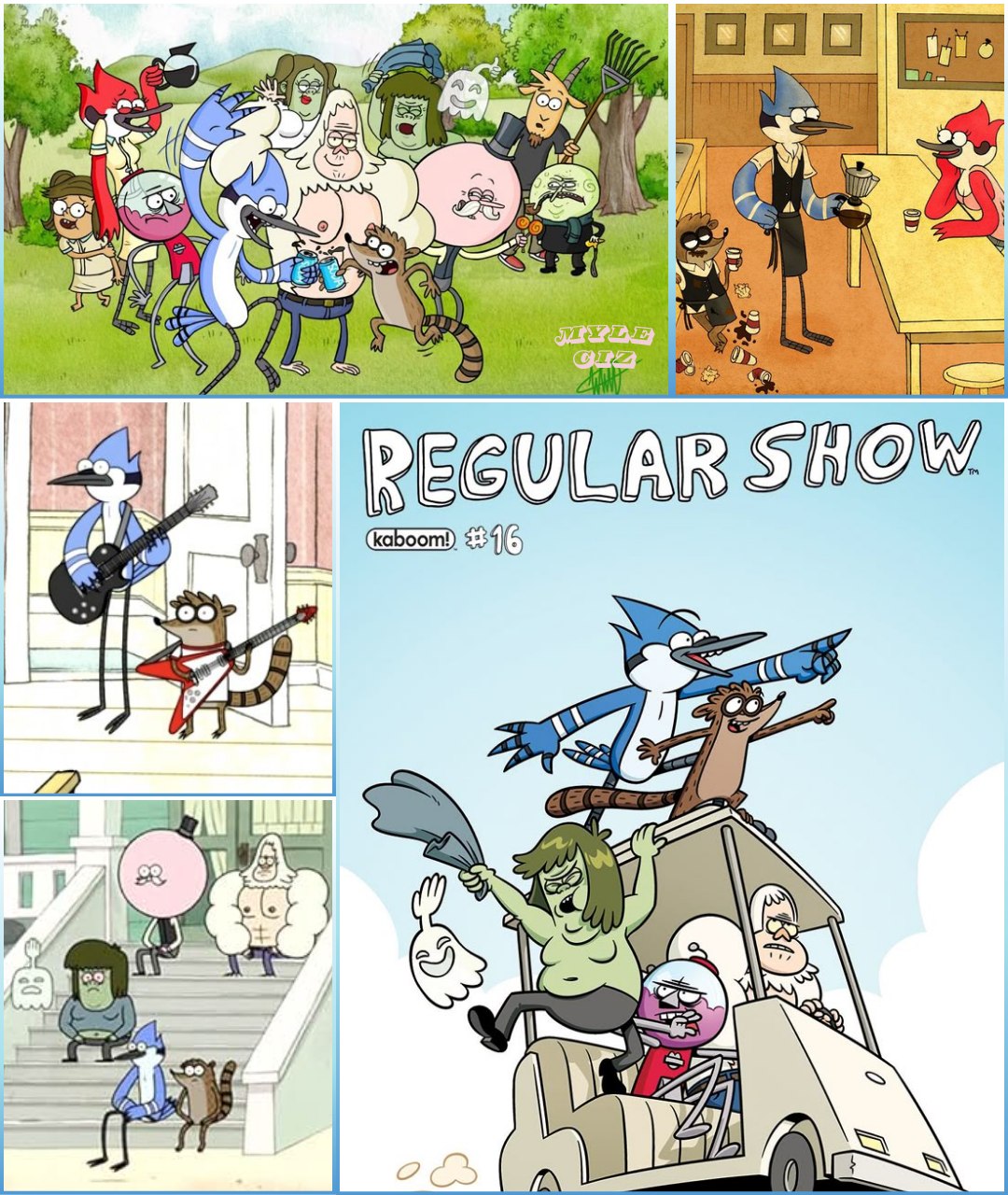 Regular Show (Disney 123 Toon Style)