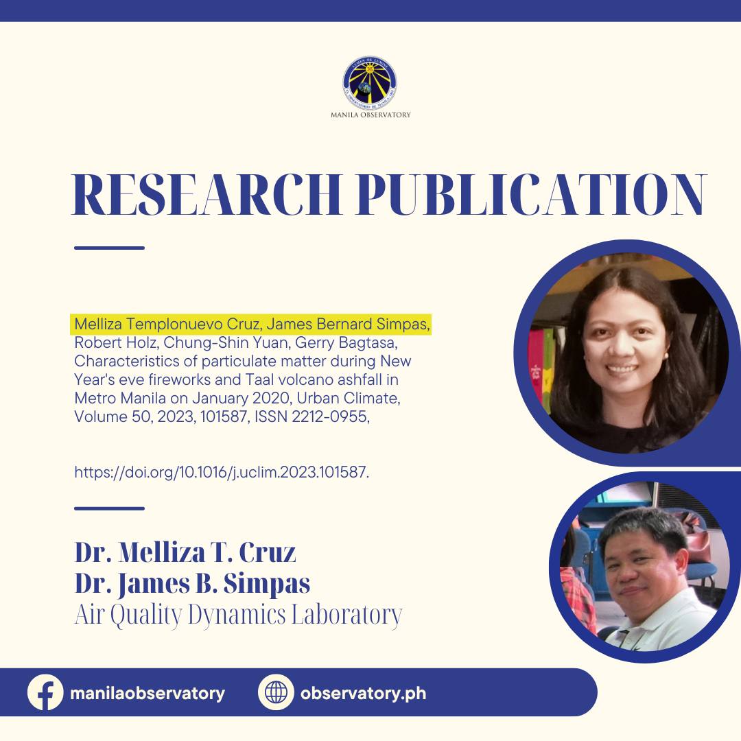Congratulations to Dr. Melliza T.... - Manila Observatory | Facebook