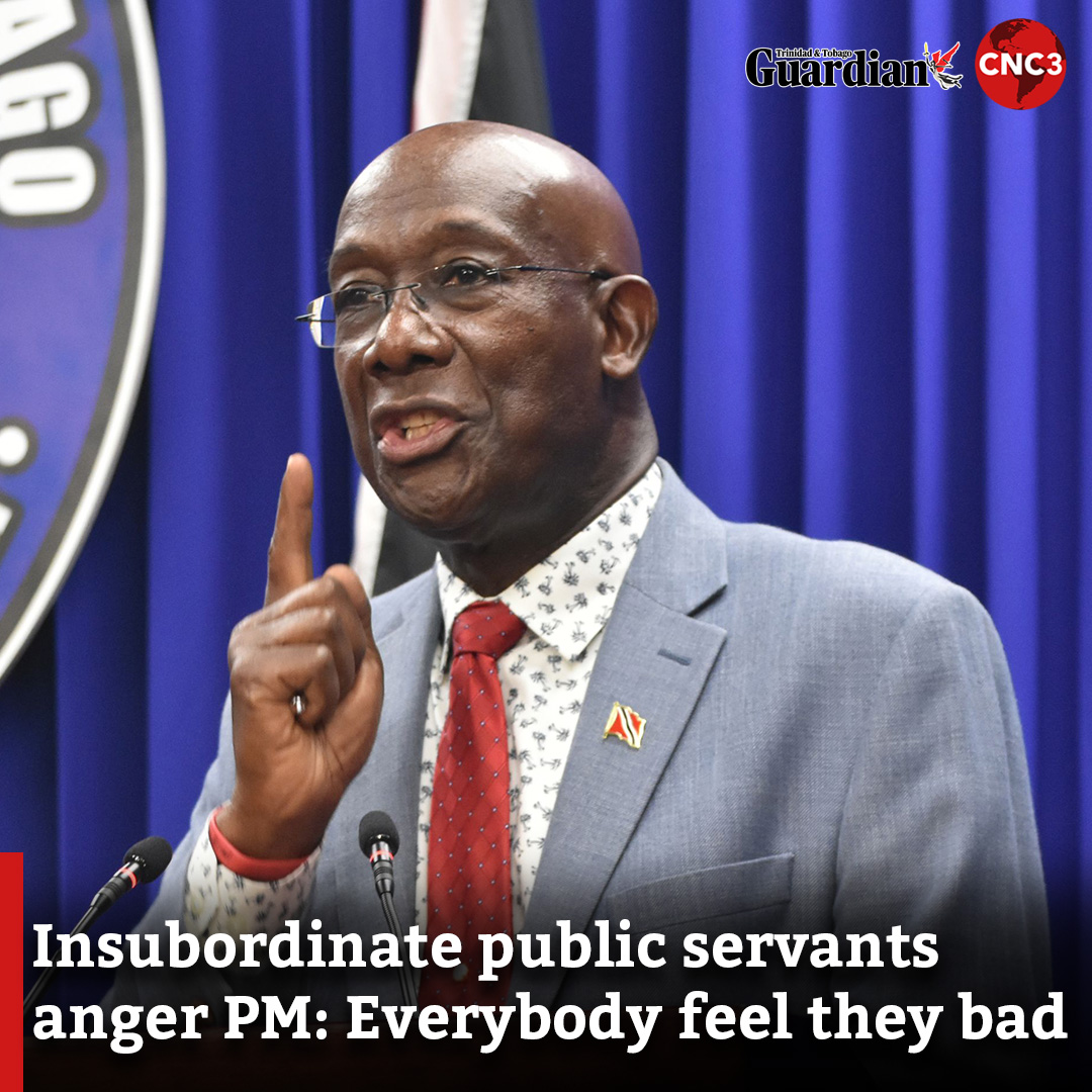 T&T Guardian - Prime Minister Dr Keith Rowley is holding... | Facebook