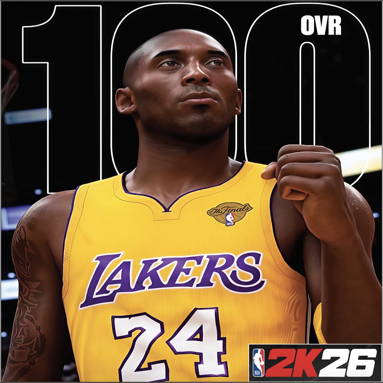 Kobe Bryant becomes the ONLY player to have a 100 overall in 2K 