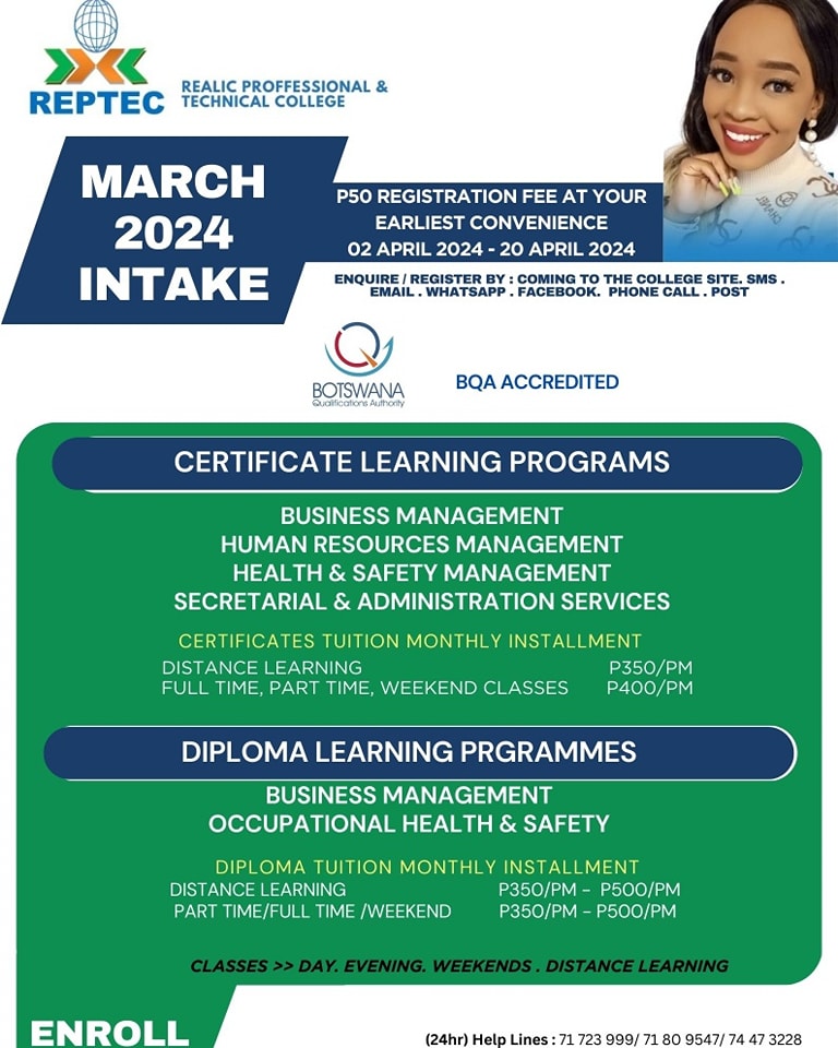 Realic Professional and Technical College | Gaborone