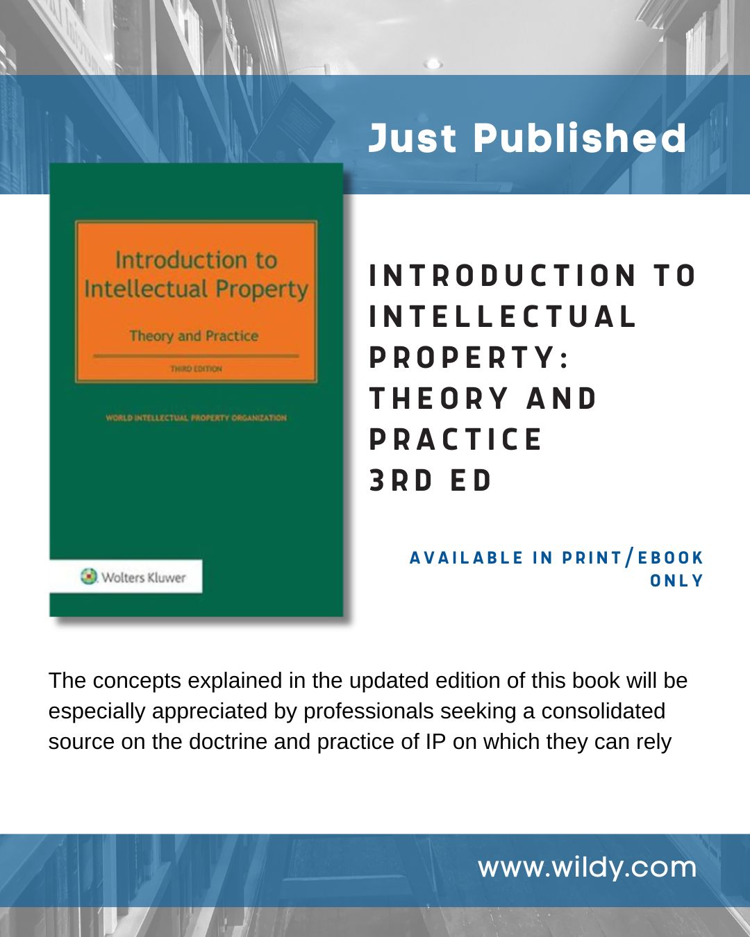 Wildy - Introduction to Intellectual Property, elaborated as a ...