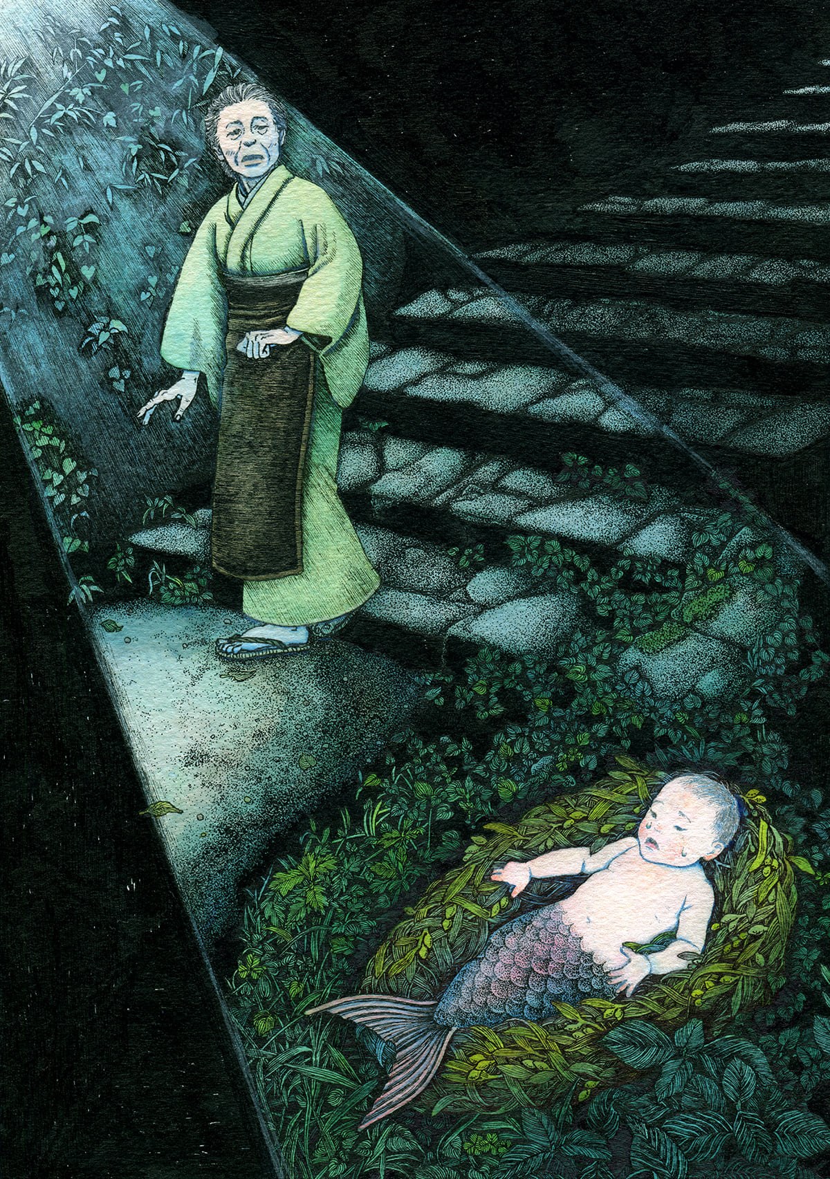 赤い蝋燭と人魚（2020） 小川未明の『赤い蝋燭と人魚』の物語から5つの 