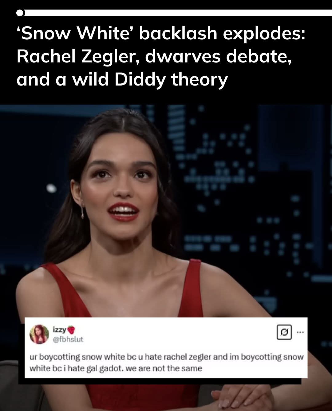 Thinking Humanity - The Rachel Zegler controversy is once again taking ...