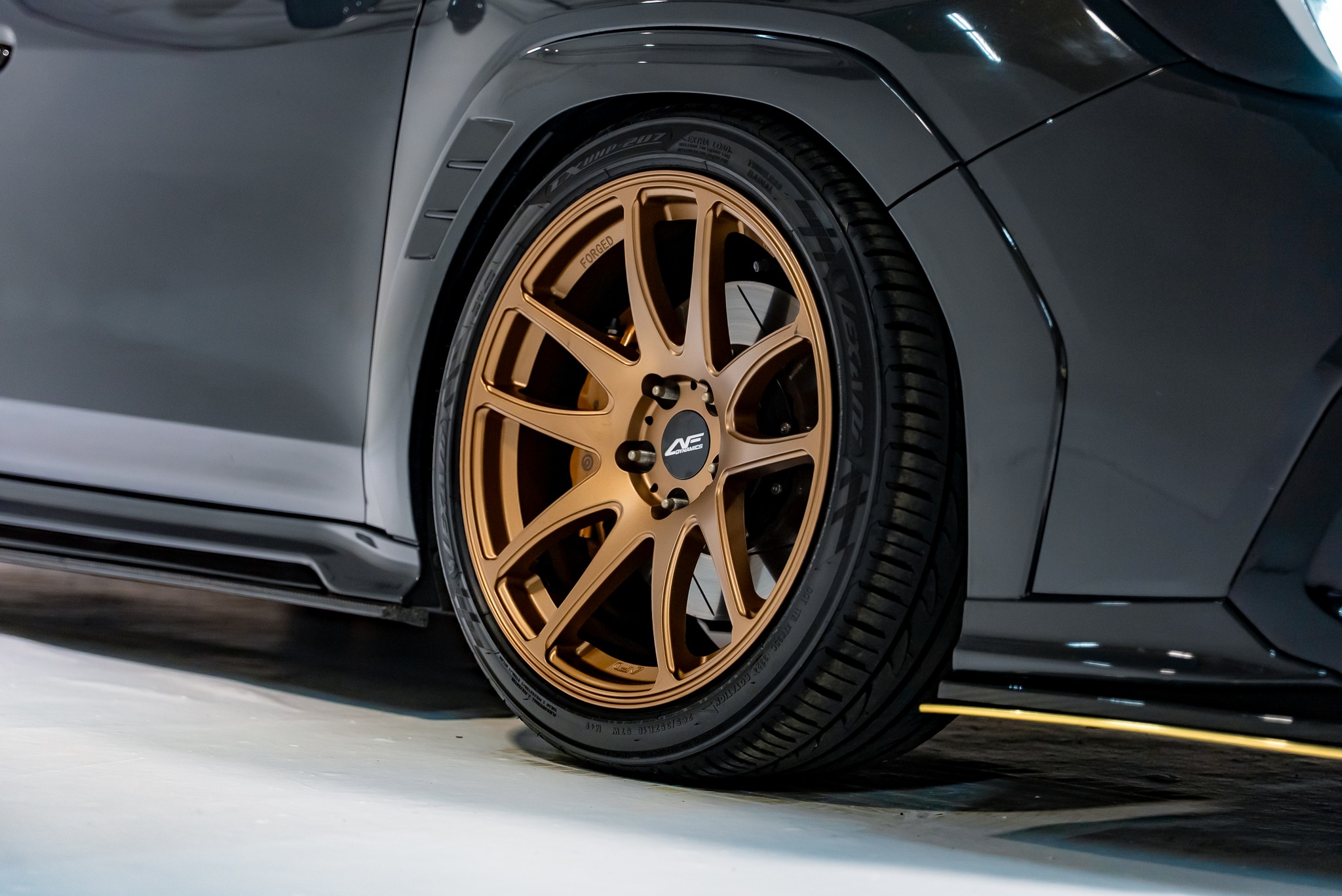 AFD GT4 Forged! 18x9.5 + 22 GP Bronze Finish!