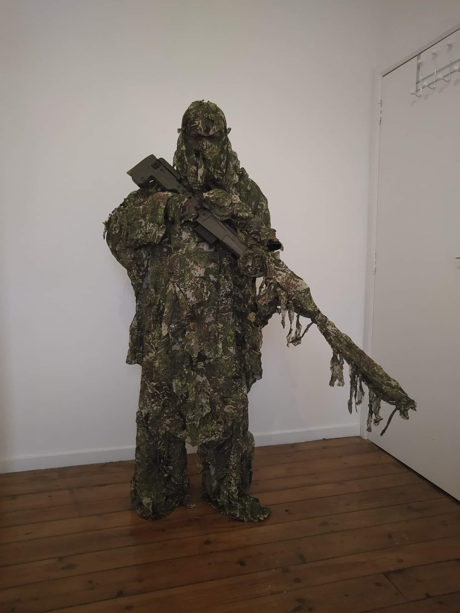 NEW: PYTHON ASSAULTER GHILLIE GEN2 in our camopattern WASP II Z2