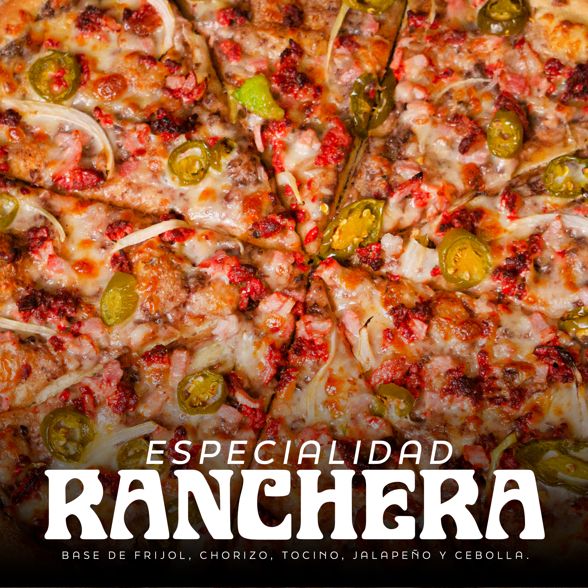 Pizzana - ¿FRIJOLES EN LA PIZZA?🤠😱😱😱😱 La ranchera con base de frijol ...
