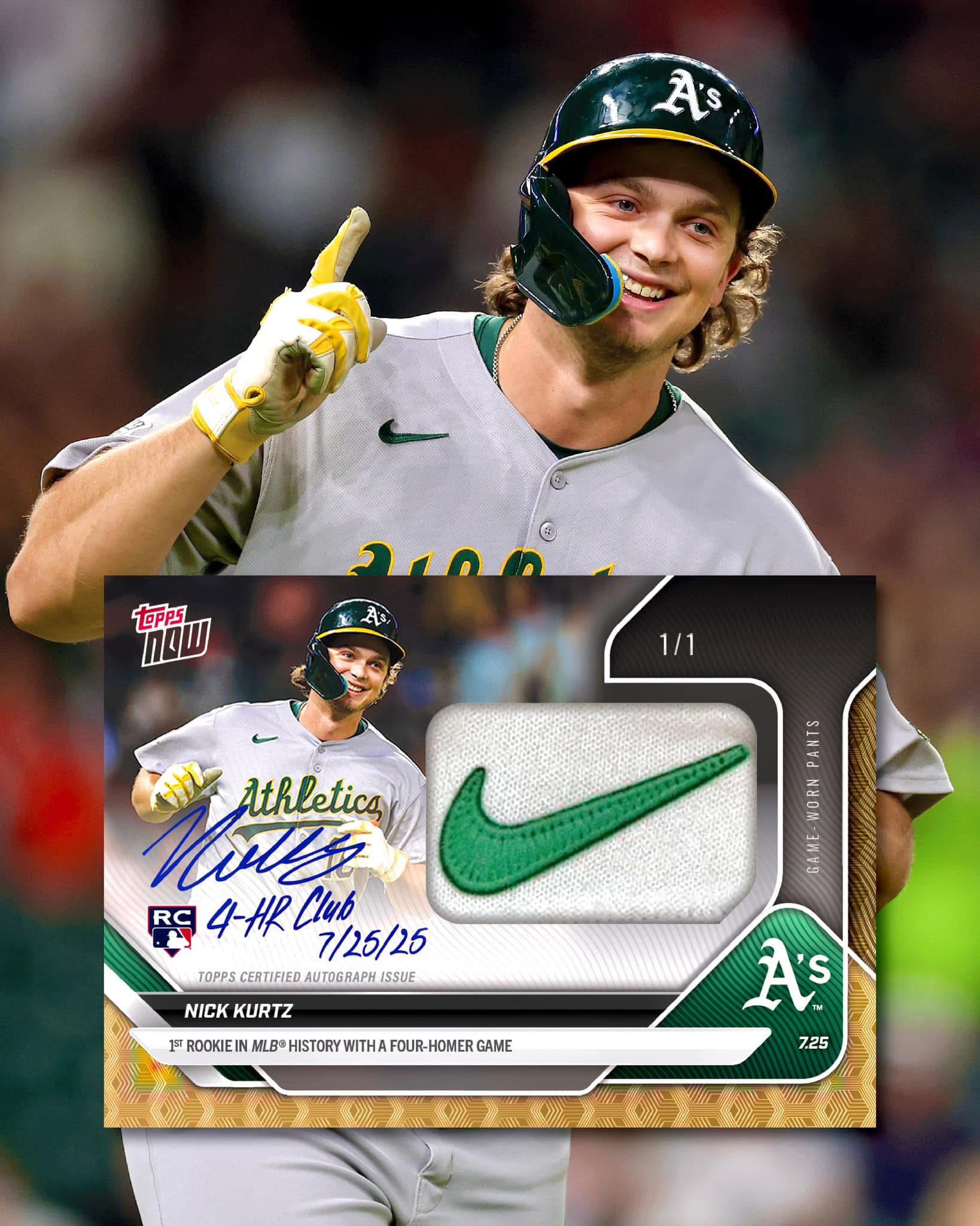 S*7様 Nick z ニックカーツ直筆サインRookie of the S*7様 Nick Kurtz ニックカーツ直筆サインRookie of the