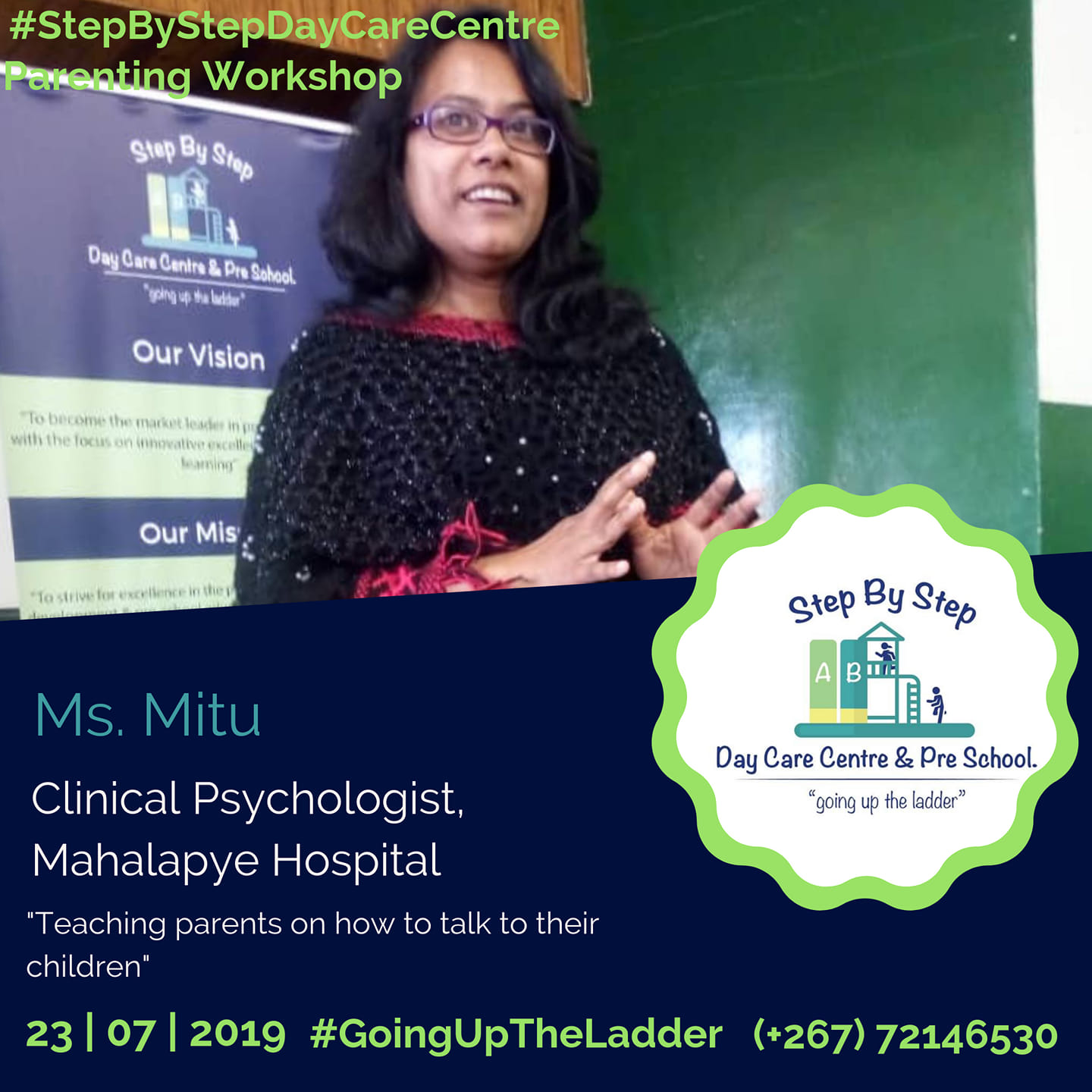 Ms. Mitu's... - Step By Step Day Care Centre & Pre-School | Facebook