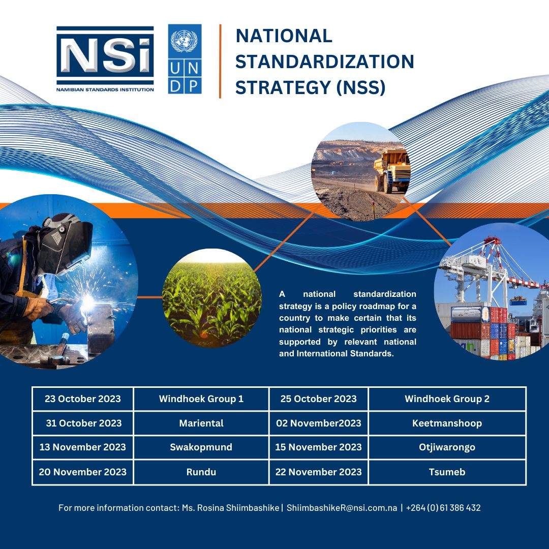 In line with... - Namibian Standards Institution - NSI | Facebook