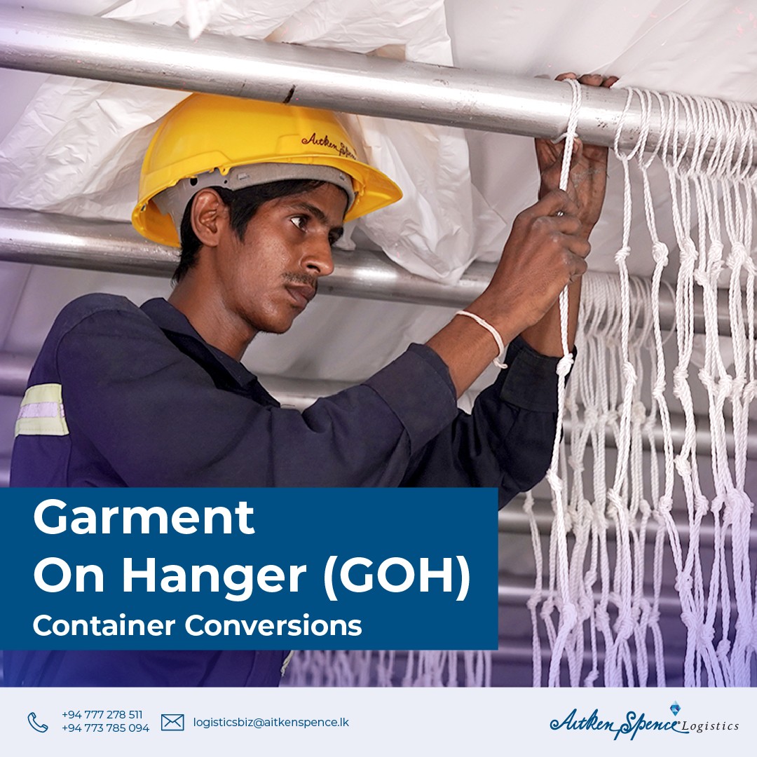 Aitken - Aitken Spence Logistics offers Garment On Hanger (GOH ...