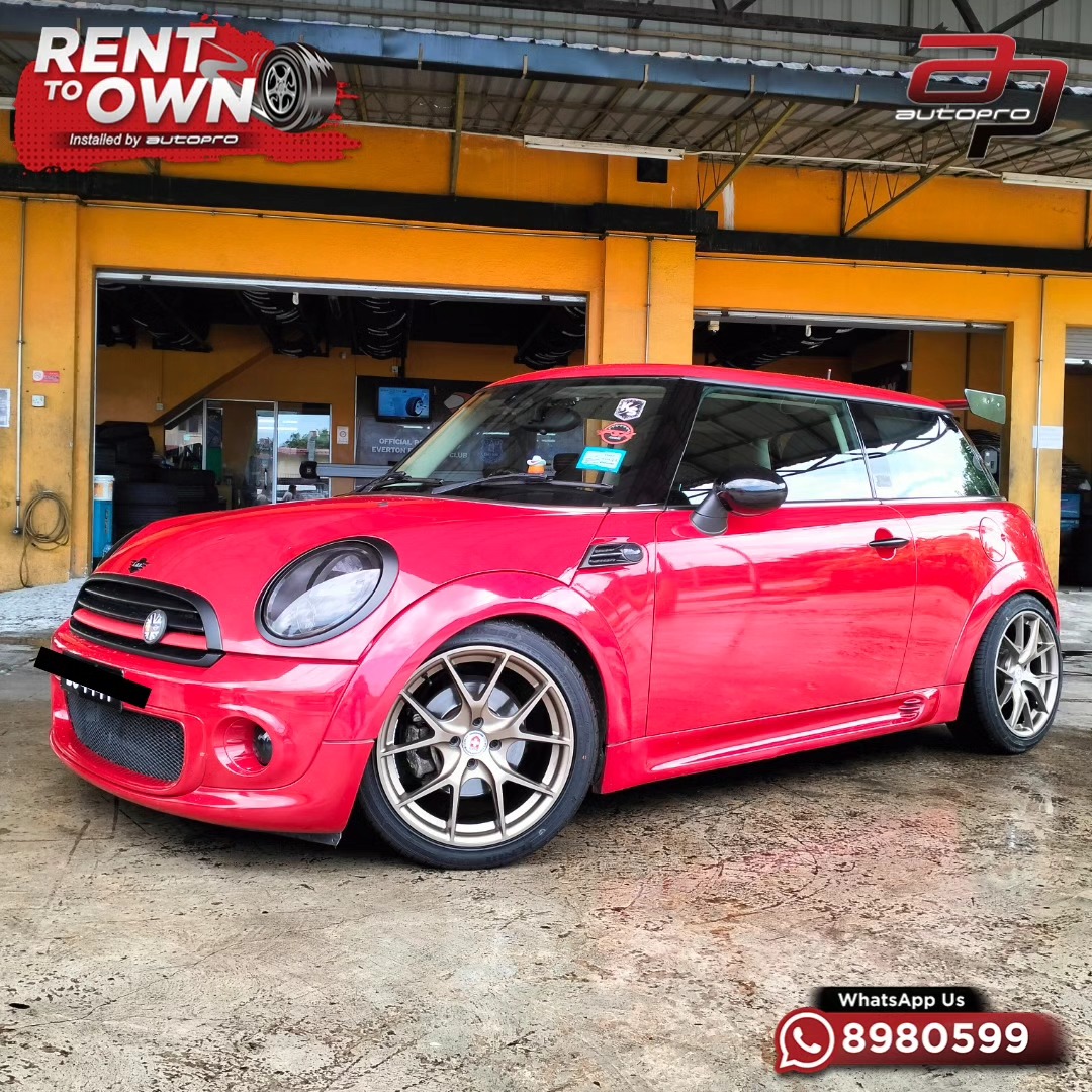 Mini Cooper fitted with new 17... - Autopro Tyres Company