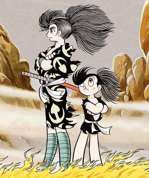 手塚治虫名作《どろろ》、浅田弘幸版。 （網路圖片）