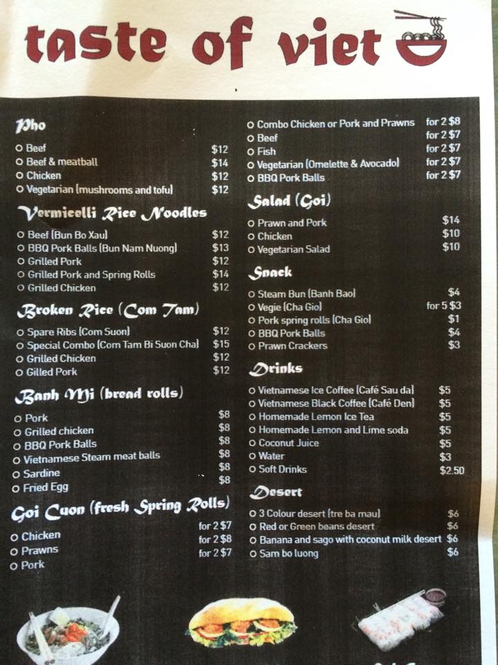 Darwin Foodies Taste Of Viet Just Opened In Casuarina