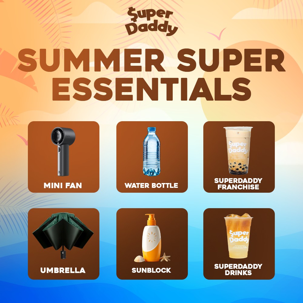 SuperDaddy - Summer needs checklist! 🔥 Kumpleto mo na ba ang list? Stay ...