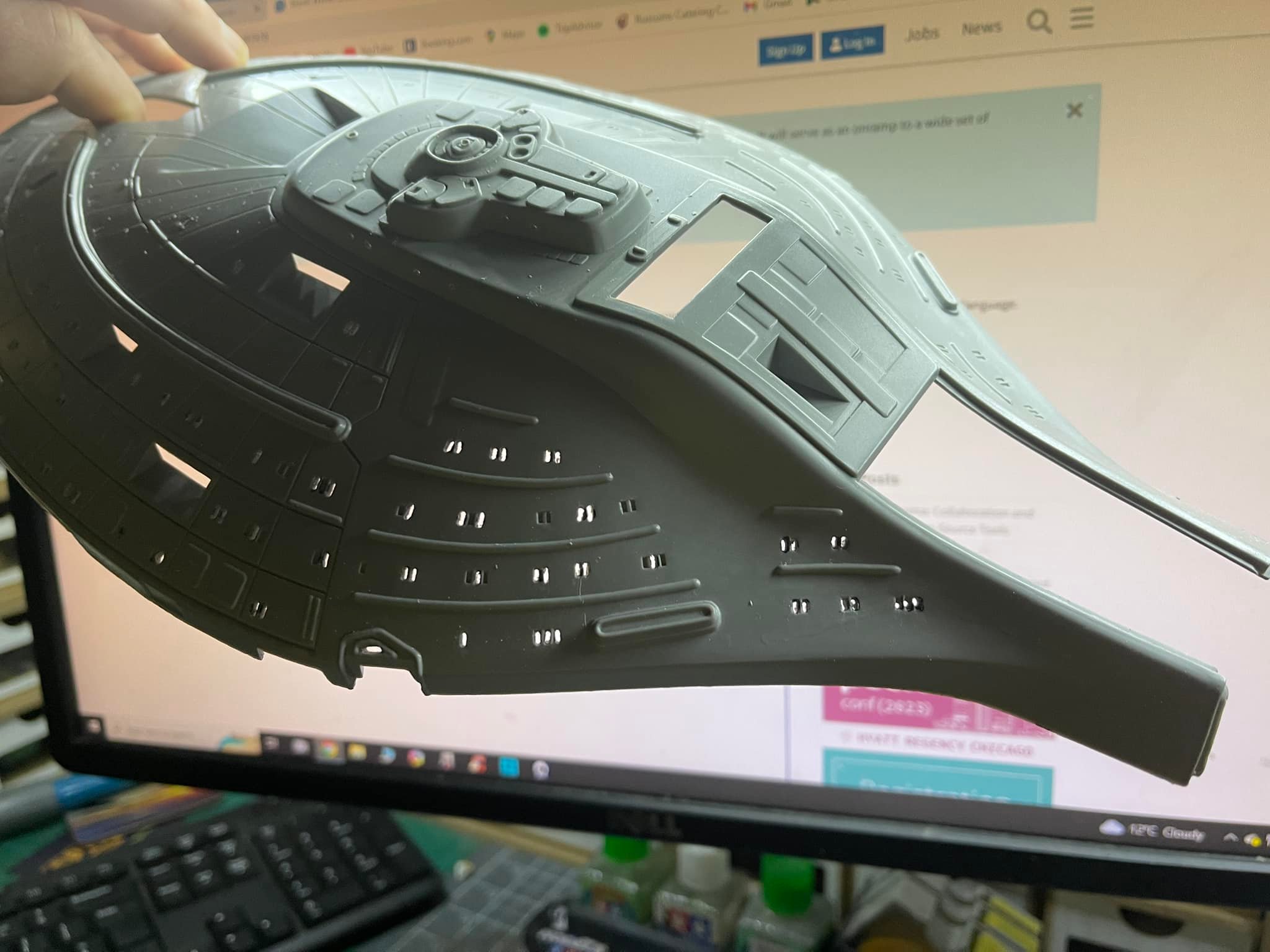Kazon Torpedo (Armoured Shuttle) from ST Voyager, the original