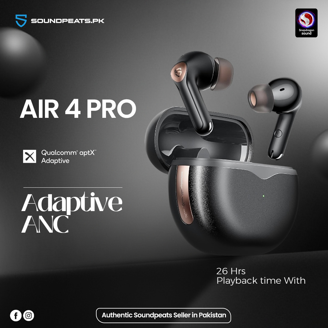 Soundpeats.pk - The future of sound in your hands. Meet Air4 Pro ...