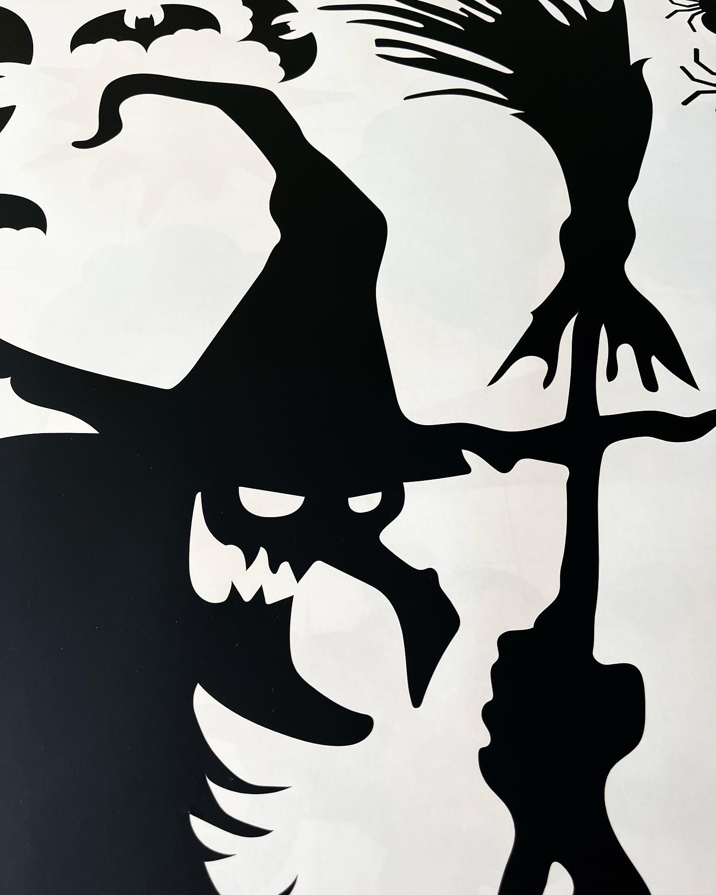 Vinilo - Halloween ya está cerca! 🎃 👻 Decora fácil y rápido con este ...