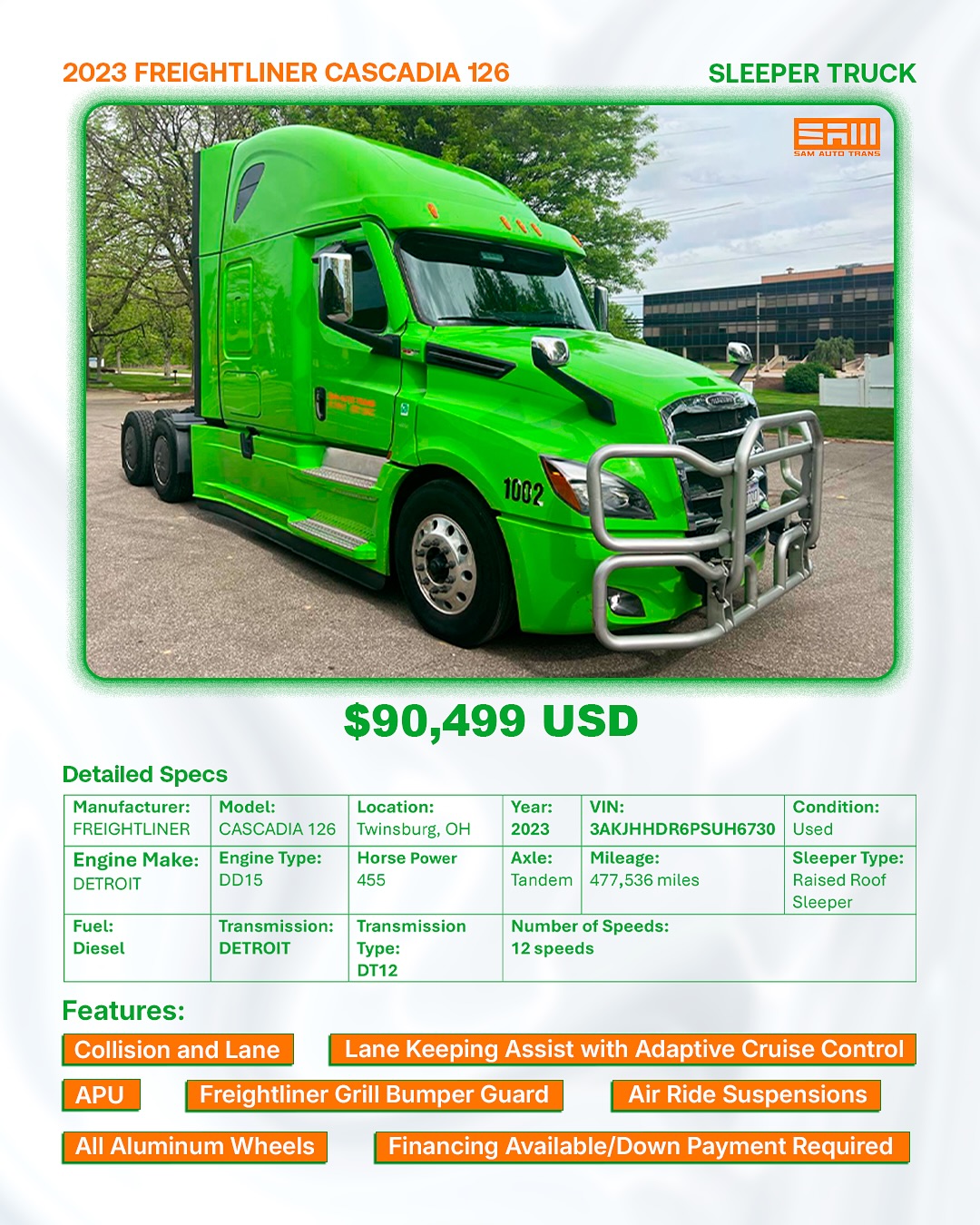 Sam Auto Trans | Twinsburg OH