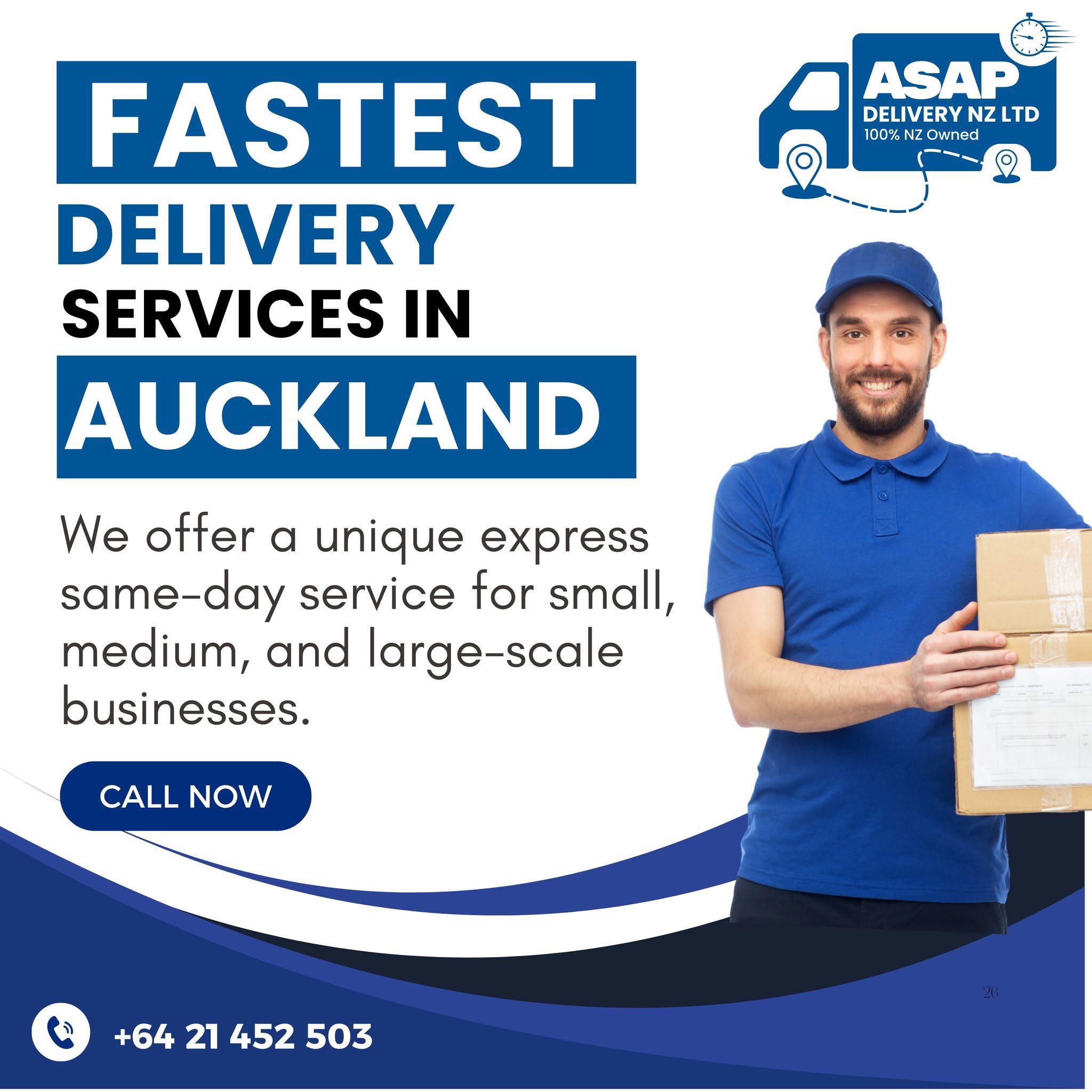 ASAP Delivery NZ LTD | Auckland