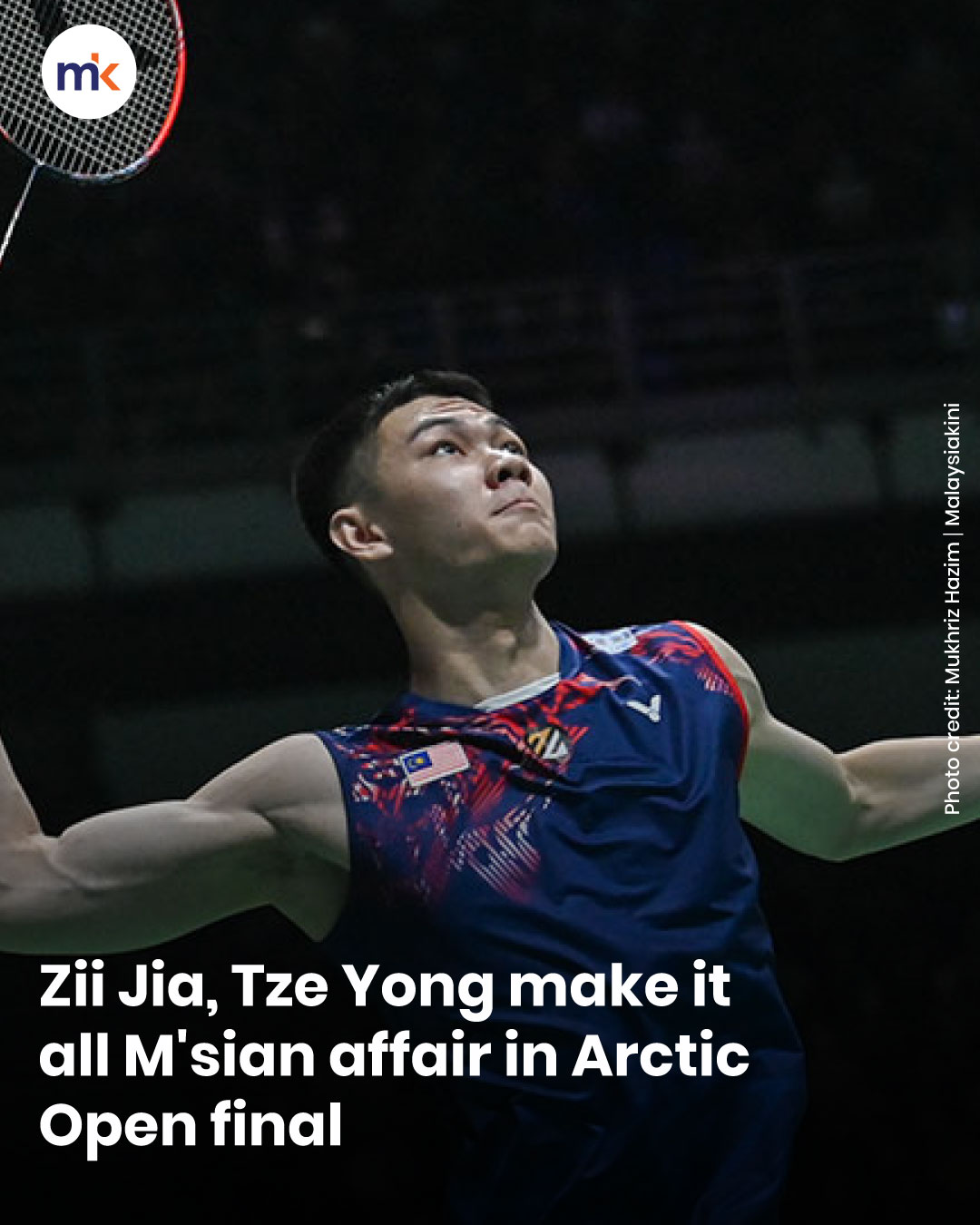Lee Zii Jia Beats Kalle Koljonen in Straight Sets at Arctic Open