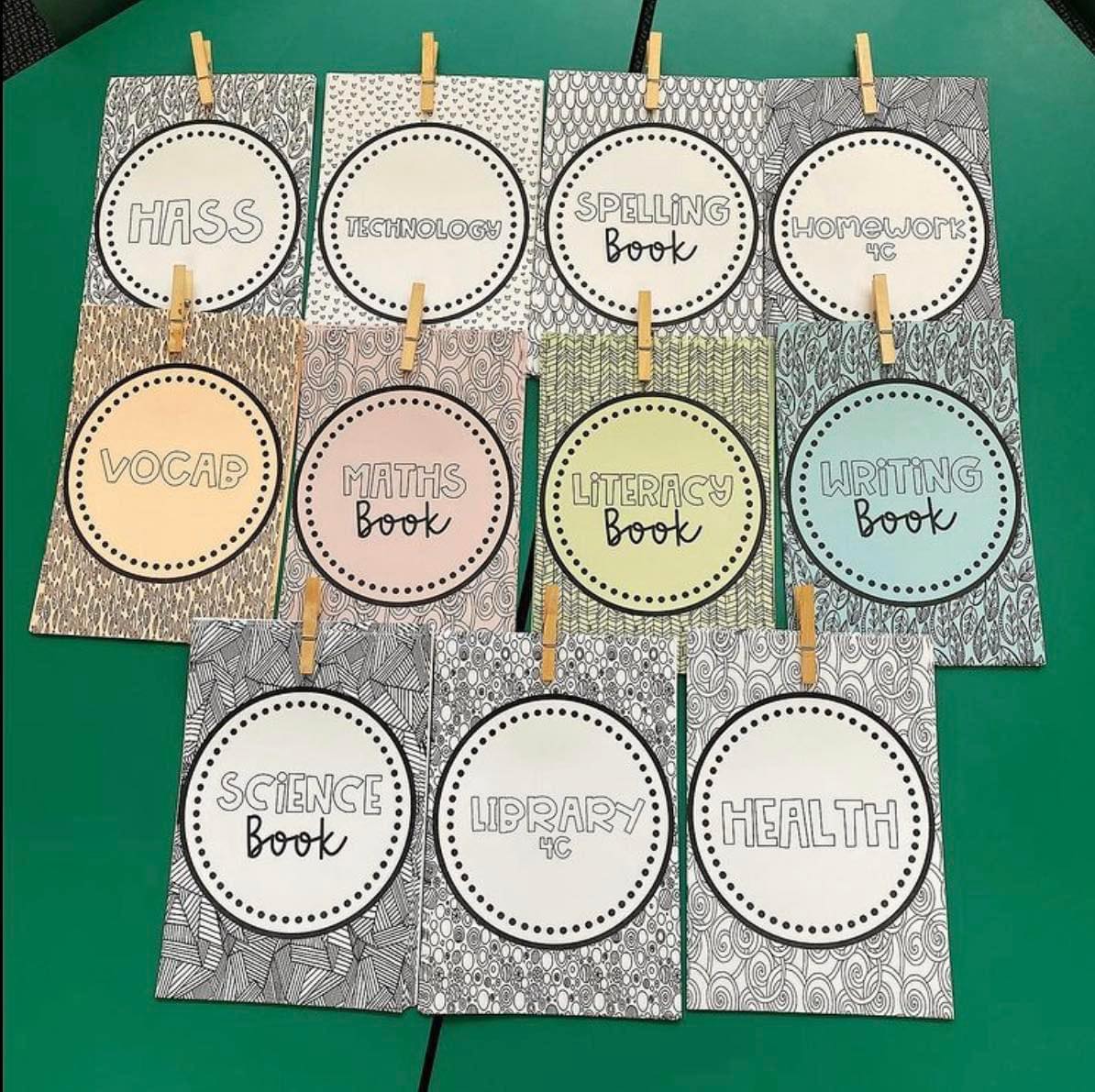 Organise students' books with these... - Tales From Miss D | Facebook