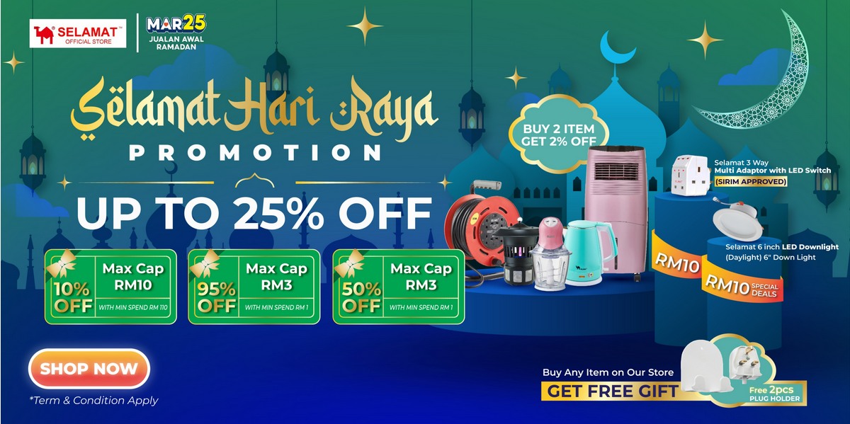 SELAMAT HARI RAYA Promotion for... - SELAMAT Electrical | Facebook