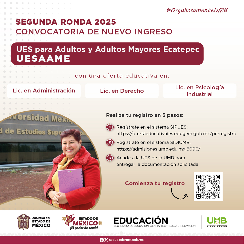 Universidad - 📢 Forma parte de nuestra UES para Adultos y Adultos ...