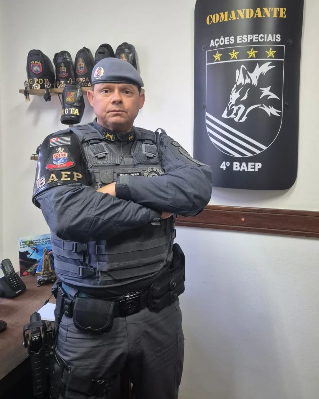 4º - 4° BAEP tem novo Comandante Assume o Comando do 4° Batalhão de ...