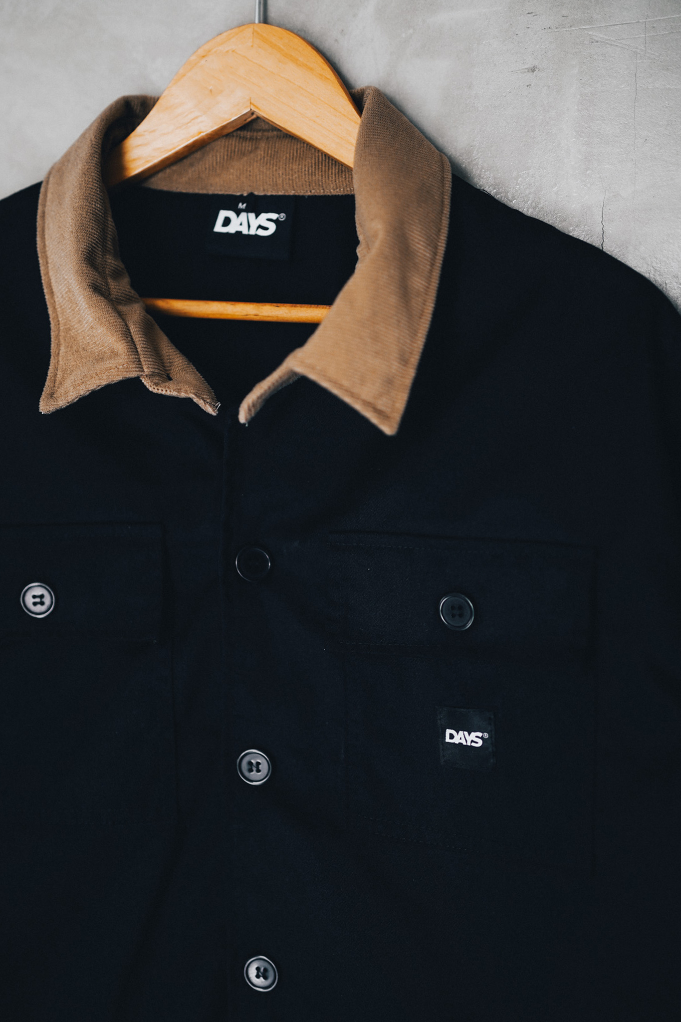 Days - DAYS® CHORE UTILITY JACKET Twill Body / Corduroy Collar Inner ...
