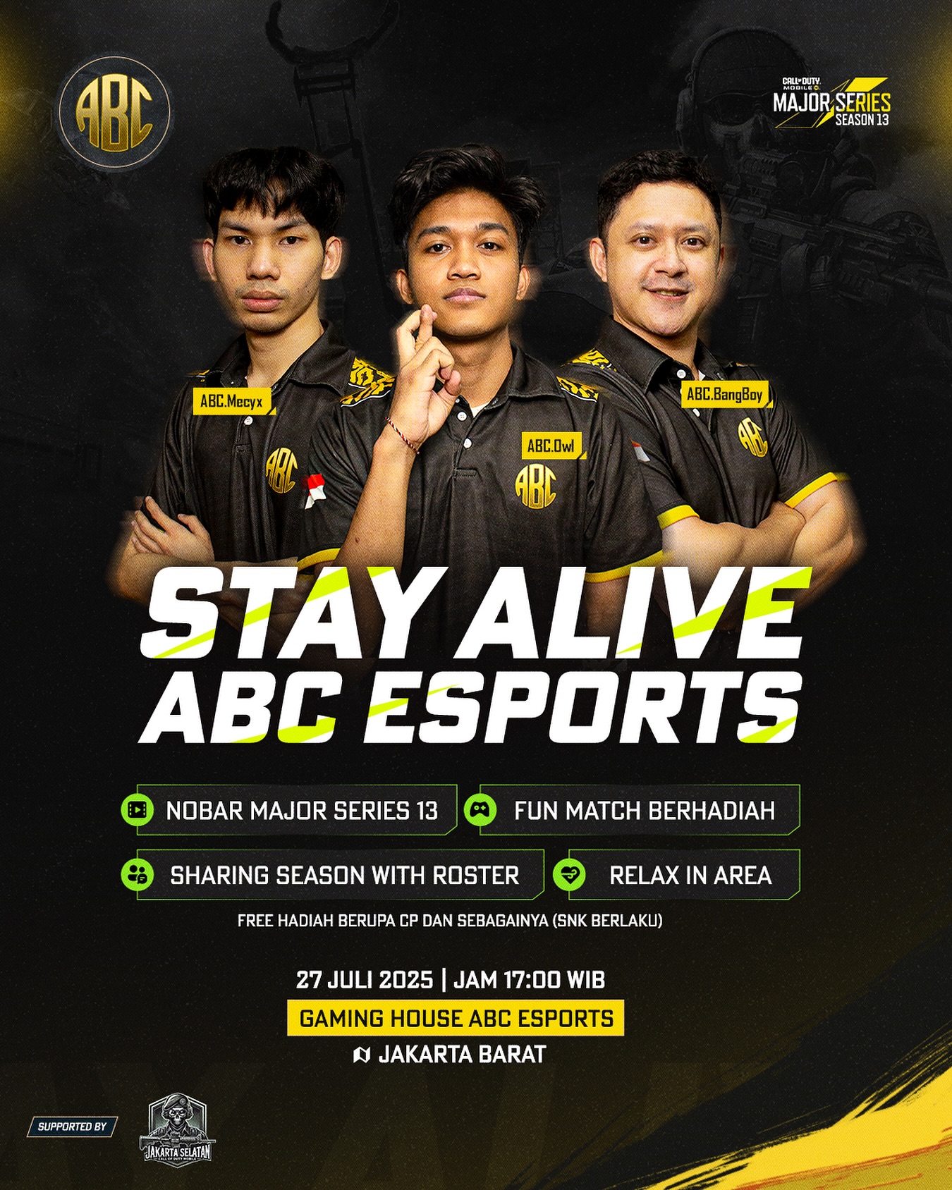 ABC Esports | Jakarta