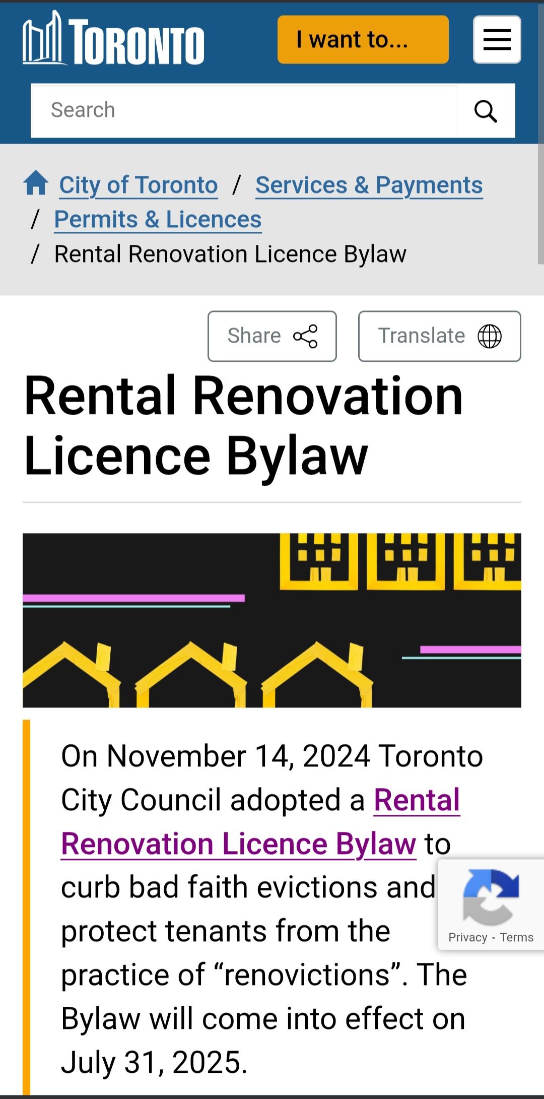 RK - New Toronto Rental Renovation By-Law sets off and effective from ...