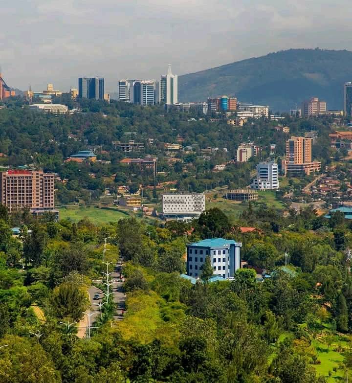 XKagunda - The beautiful Kigali morning view, the green clean City of ...