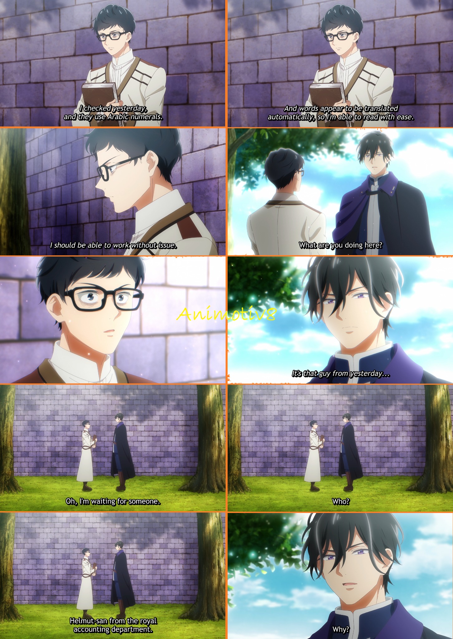 Animotiv8 - Encounter with the captain... Source: Isekai Office Worker ...