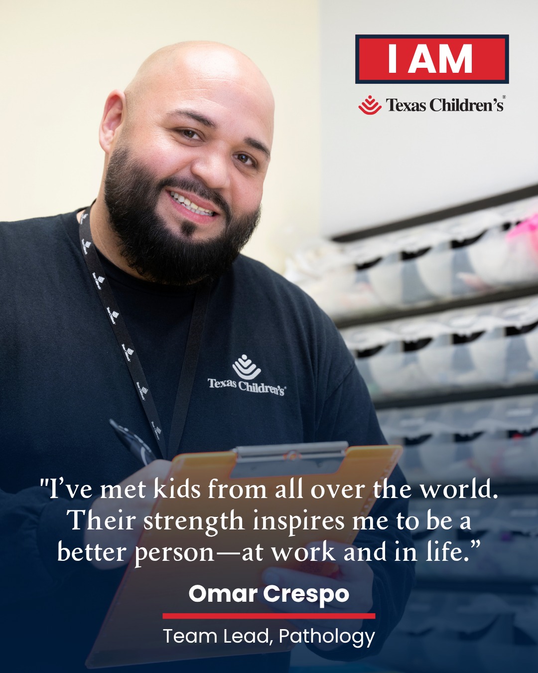 Meet Omar Crespo, a dedicated... - Texas Children's People | Facebook