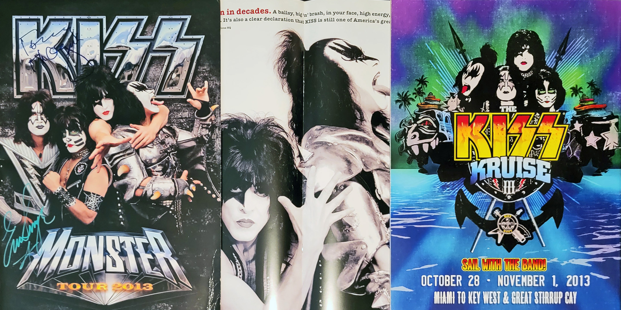 KISS 40th anniversary tour book collection series