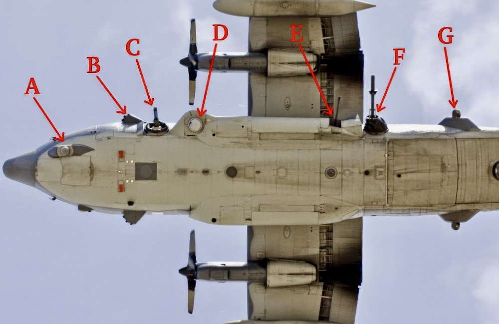 Jets - Guns and sensors of the Locheed AC-130U Spooky II A = AN/AAQ-26 ...
