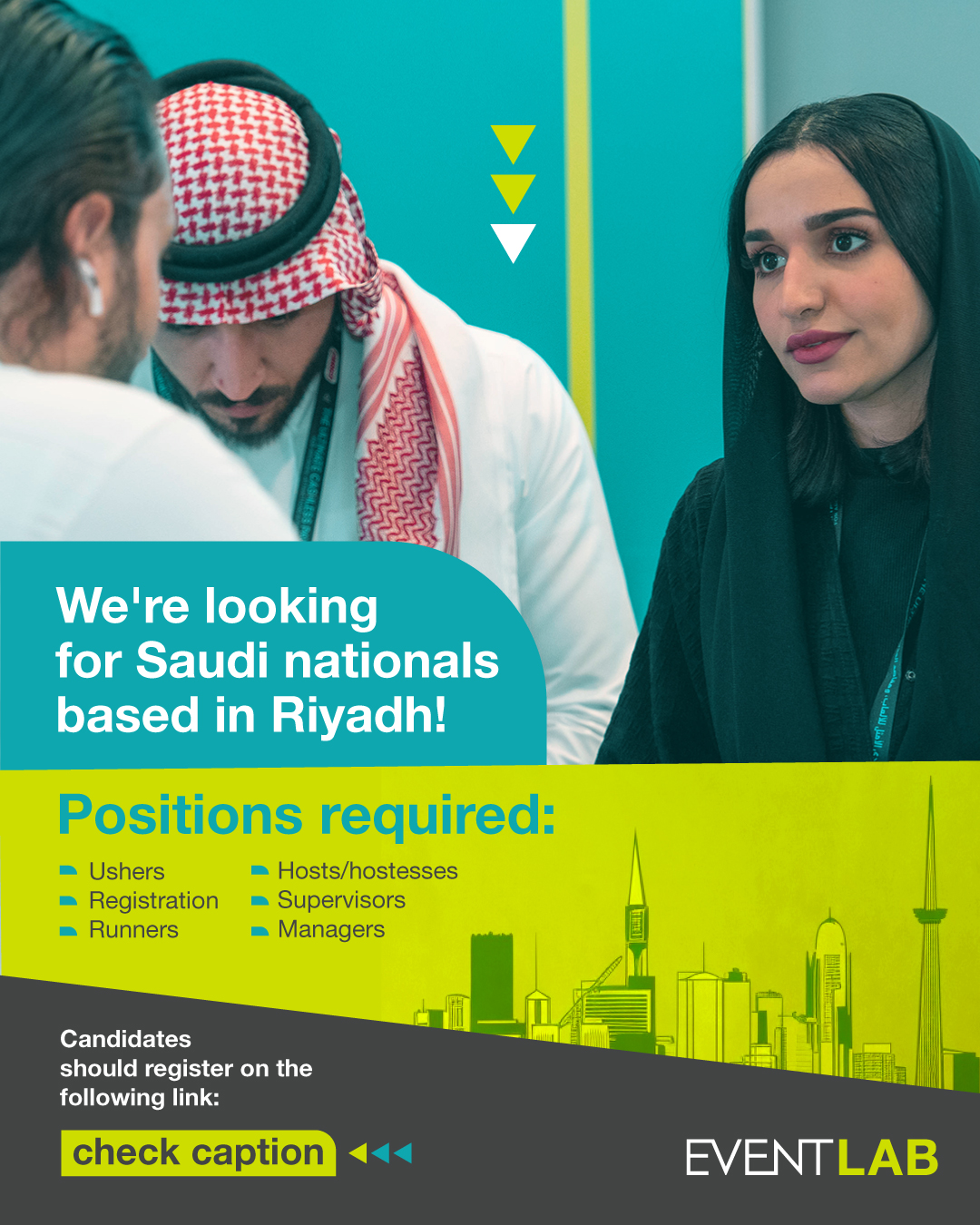 Event Lab - Exciting Job Opportunities in Riyadh! We are... | Facebook
