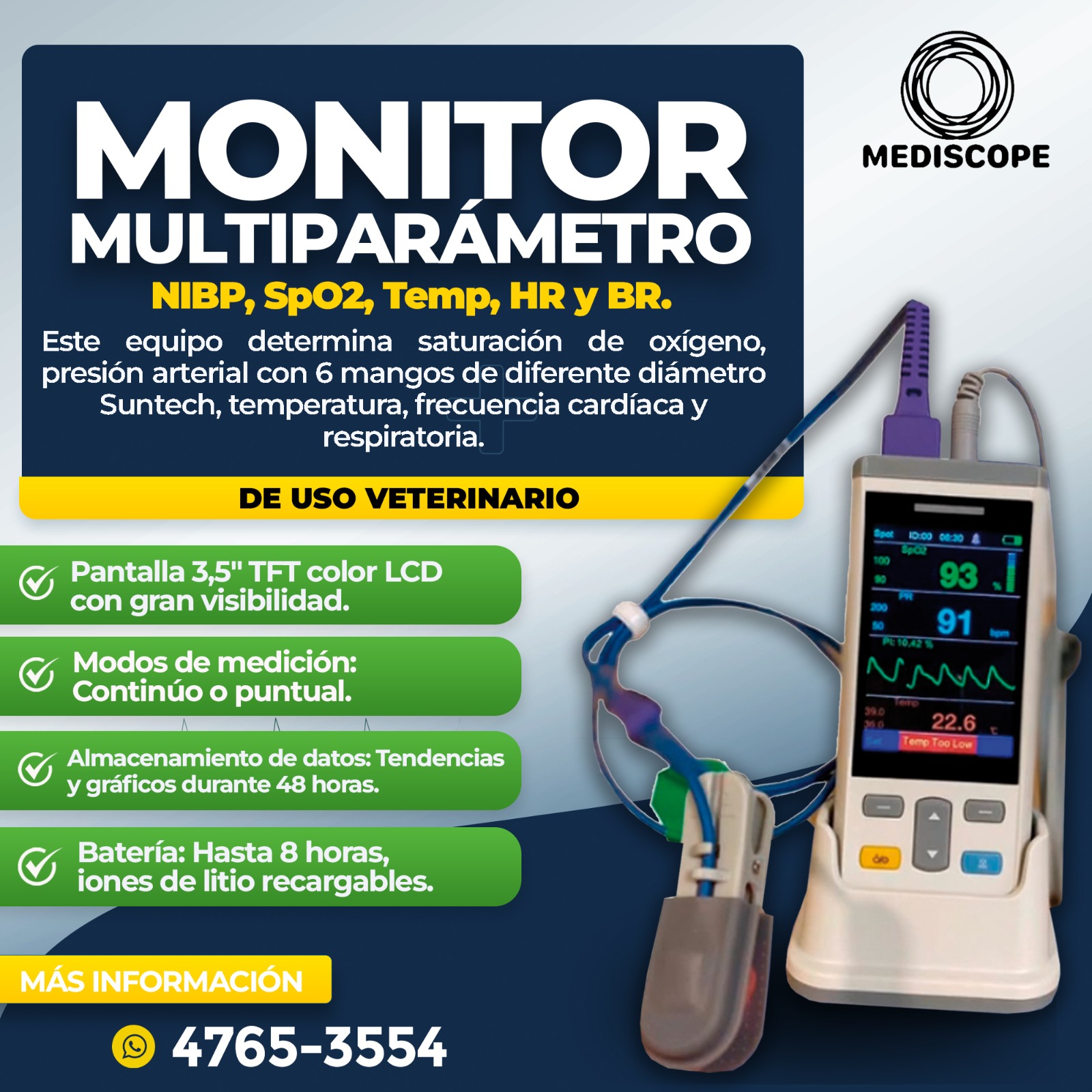 Mediscope - ¡Equipos Veterinarios Certificados! 🤩 🔵... | Facebook