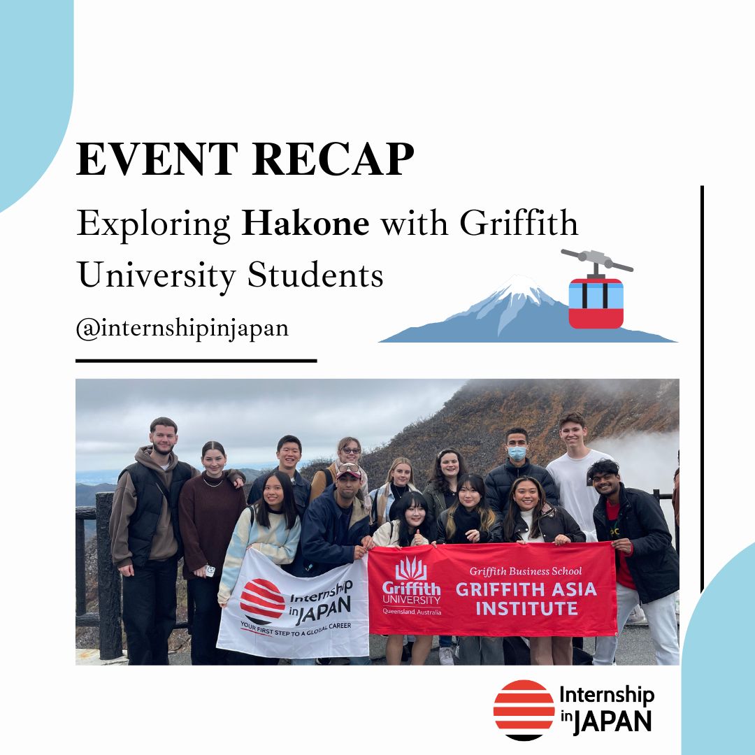 🏞️ Exploring Hakone with Griffith... - Internship in Japan
