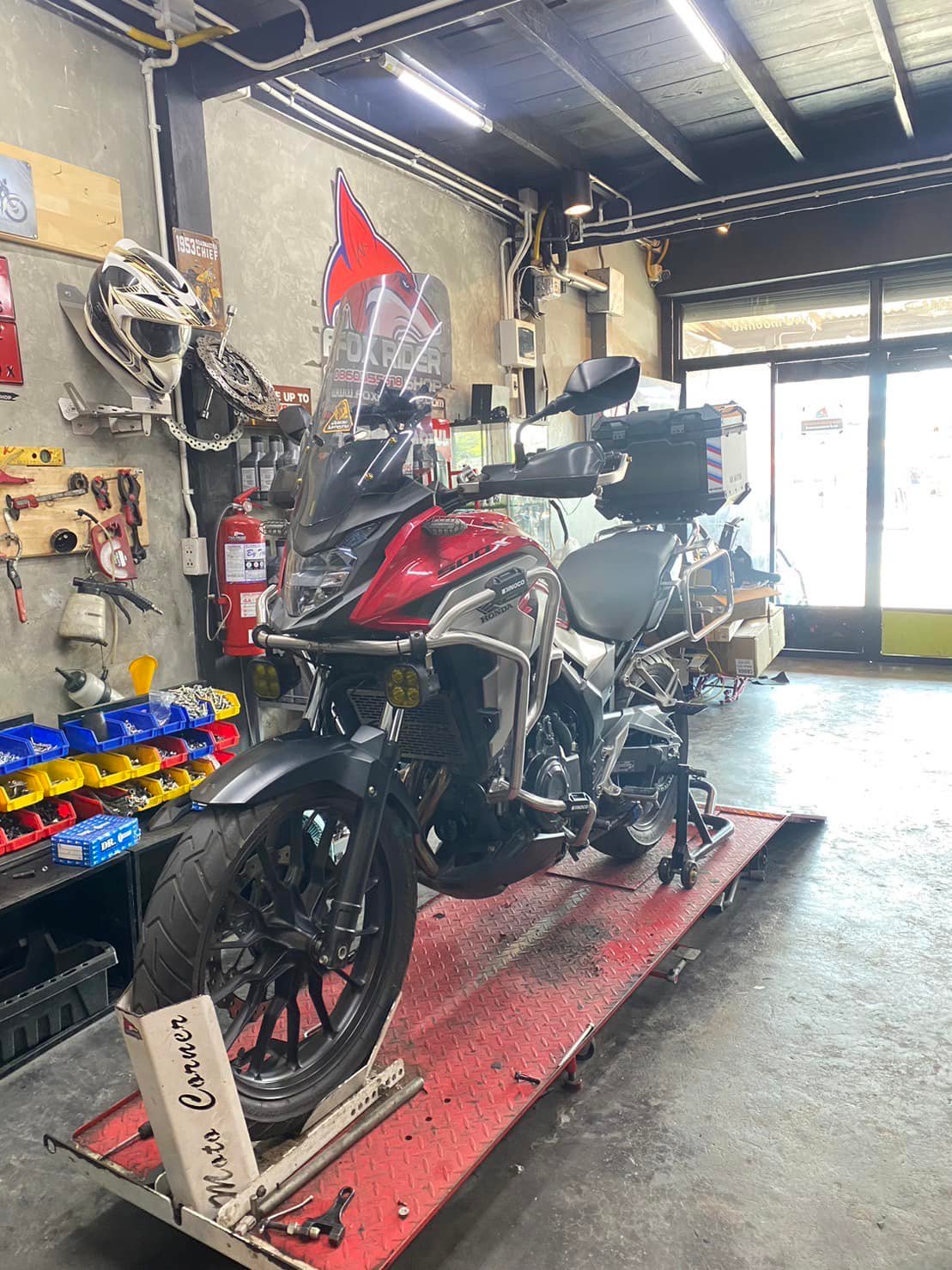 Fox Rider Shop - 🦊 CB500X ติดตั้งของแต่งก่อนเที่ยวปีใหม่... | Facebook