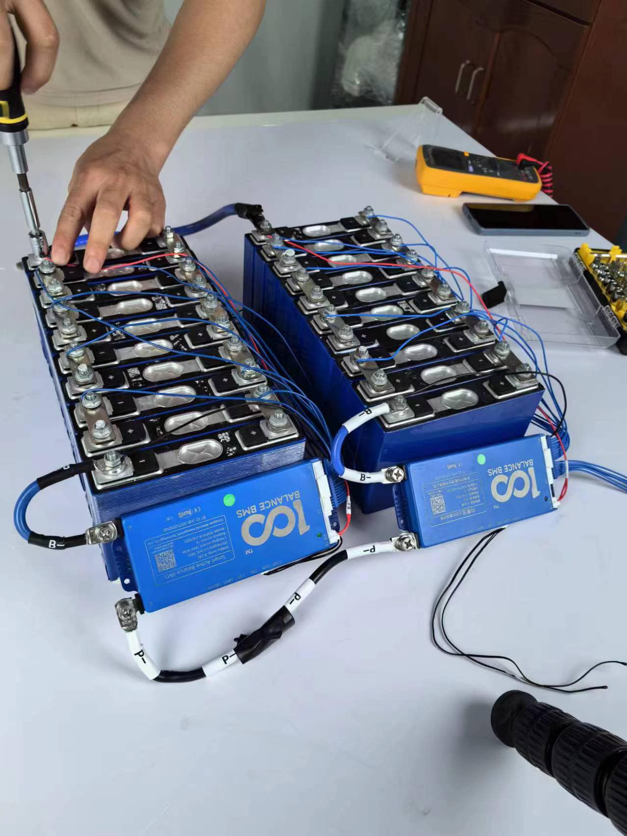 100Balance BMS - Parallel connection diagram (100BALANCE BMS) | Facebook