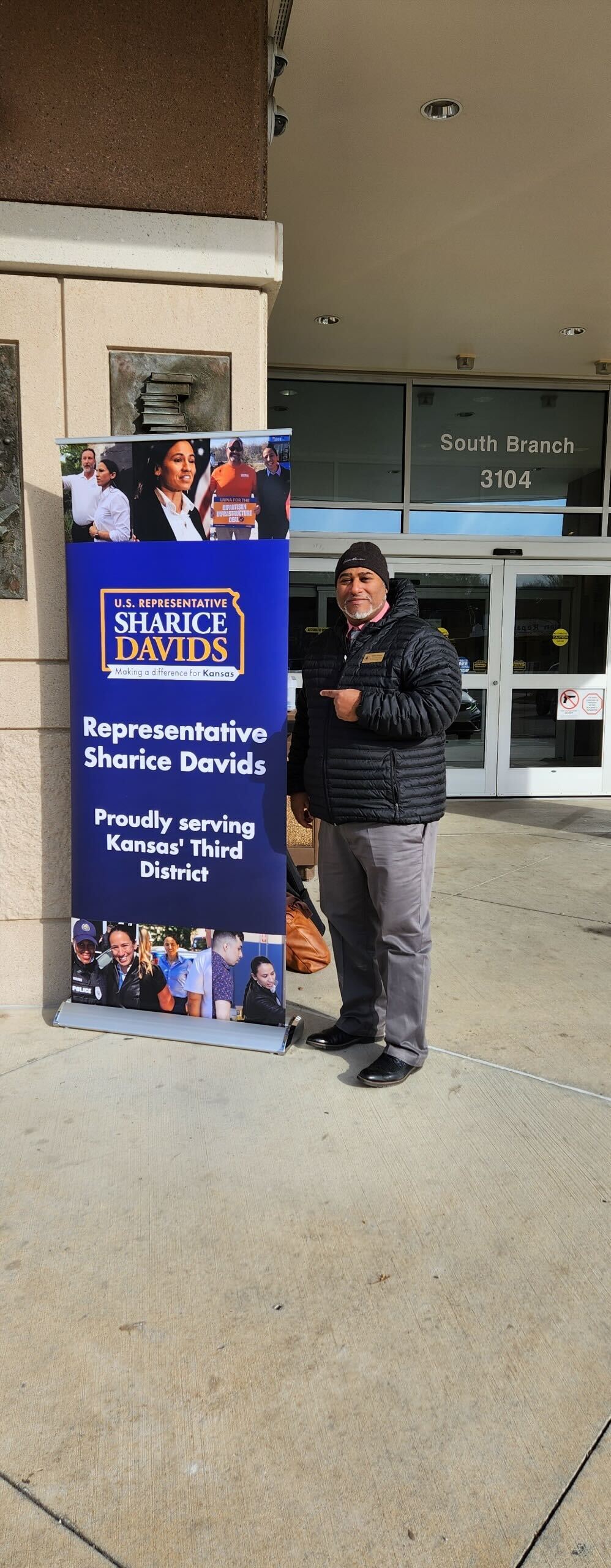 Our team was all over town... - Representative Sharice Davids | Facebook