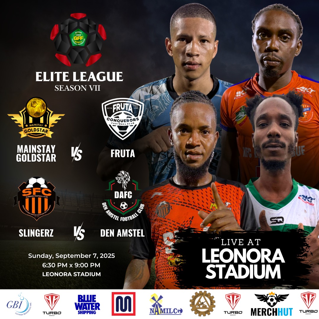 Elite - 🇬🇾 THIS SUNDAY: WEST SIDE DERBY — ELITE LEAGUE LIGHTS UP ...